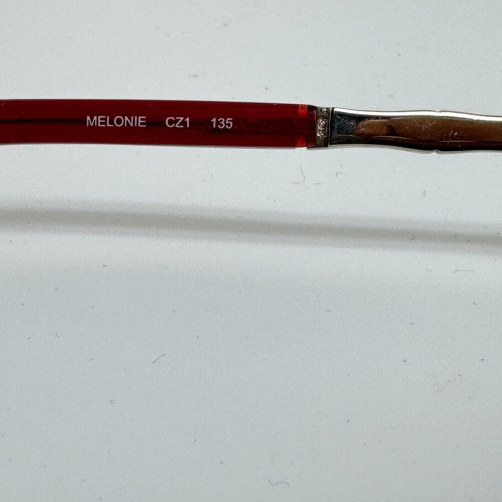 Kate Spade Eyeglasses MELONIE 0CZ1 Red, Size 52-17-135 H14582 - Picture 6 of 10